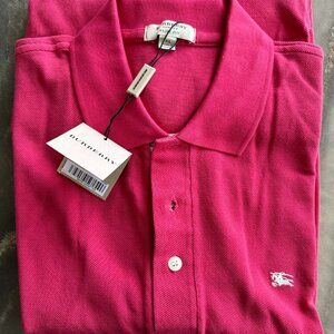 Burberry London Men’s Long Sleeve Polo Shirt